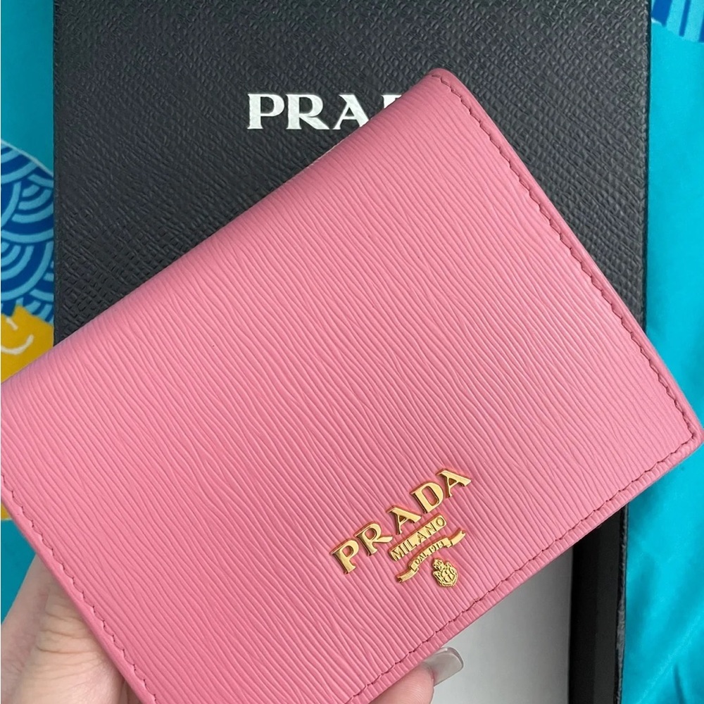 Prada Leather Small Wallet